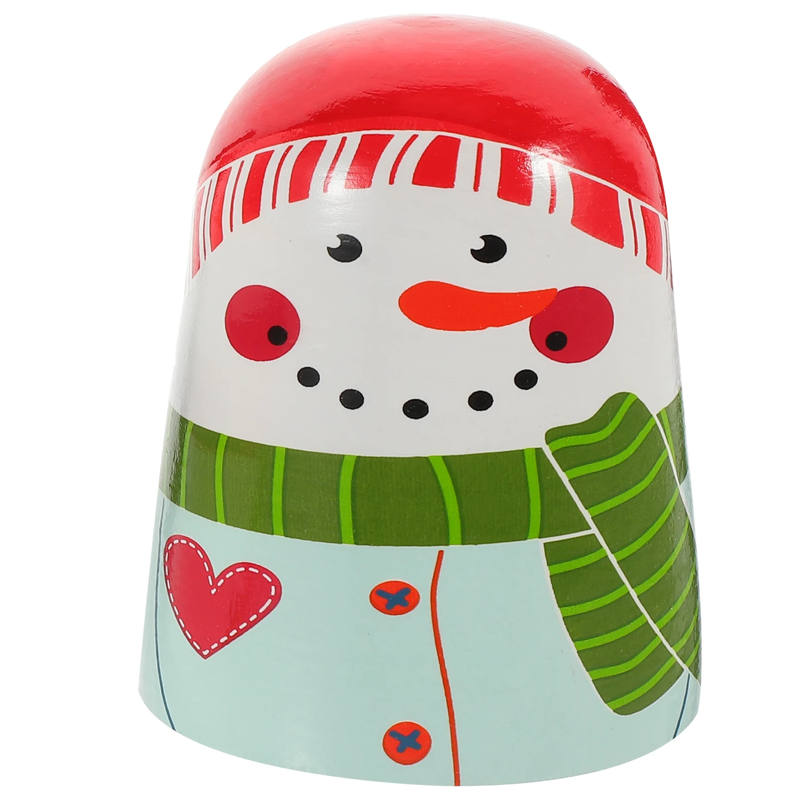 Snowman Matryoshka Toy Puzzle Russian Nesting Toys Household Wood Handmade Child
Snowman Matryoshka Toy Puzzle Russian Nesting Toys Household Wood Handmade Child