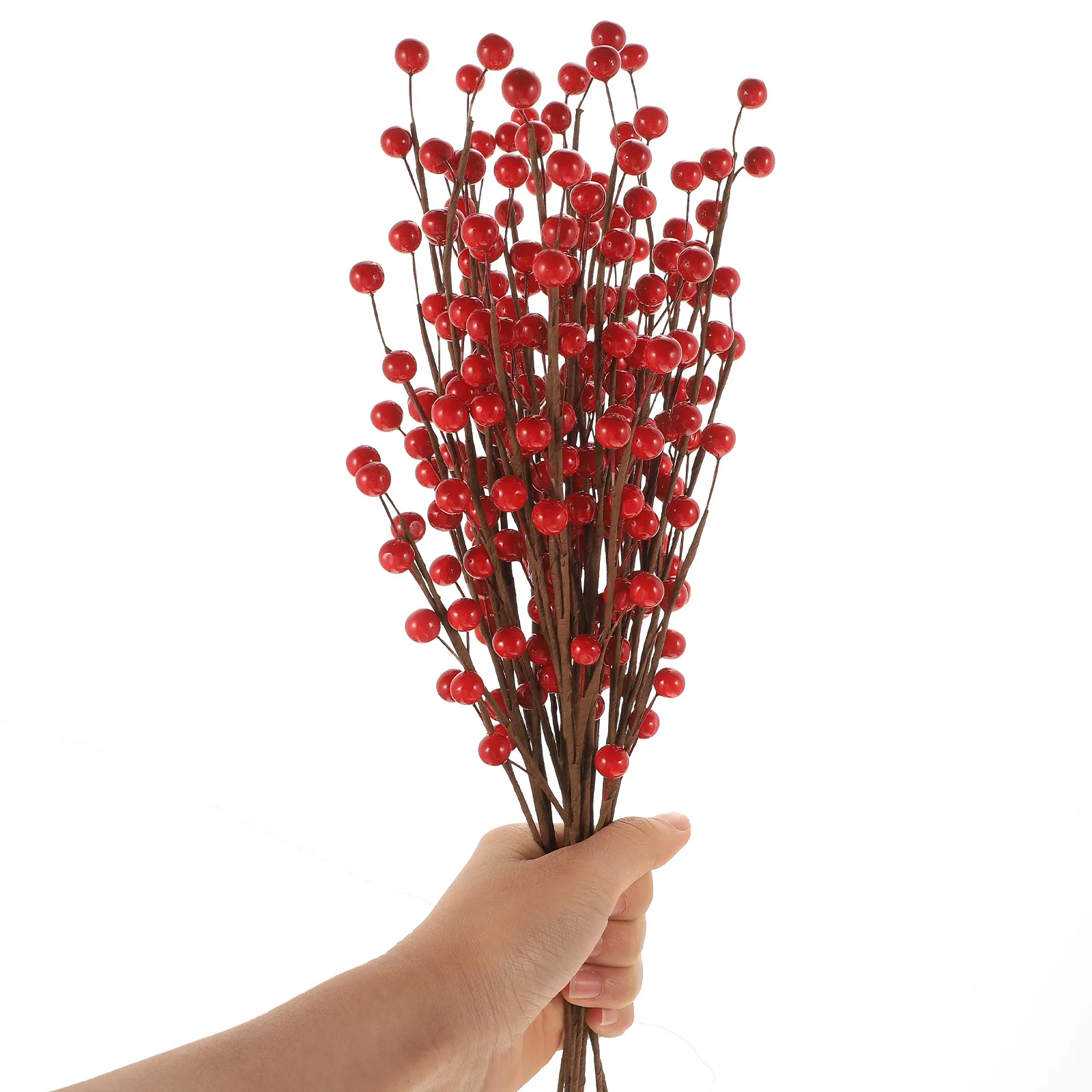 10Pcs Artificial Red Berry Branches Xmas Holiday Decoration Simulation Berries Picks Christmas Tree Ornaments Xmas Party Table
10Pcs Artificial Red Berry Branches Xmas Holiday Decoration Simulation Berries Picks Christmas Tree Ornaments Xmas Party Table