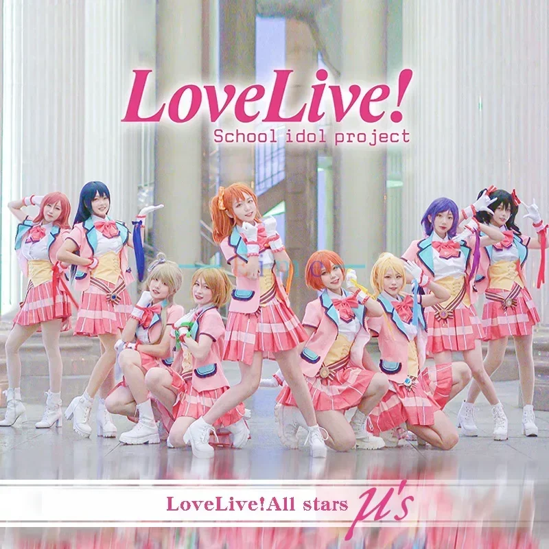 Game LoveLive!All stars Kousaka Honoka Minami Kotori Sonoda Umi Ayase Eli Cosplay Costume Women Dancing Dress Halloween Uniforms
Game LoveLive!All stars Kousaka Honoka Minami Kotori Sonoda Umi Ayase Eli Cosplay Costume Women Dancing Dress Halloween Uniforms
