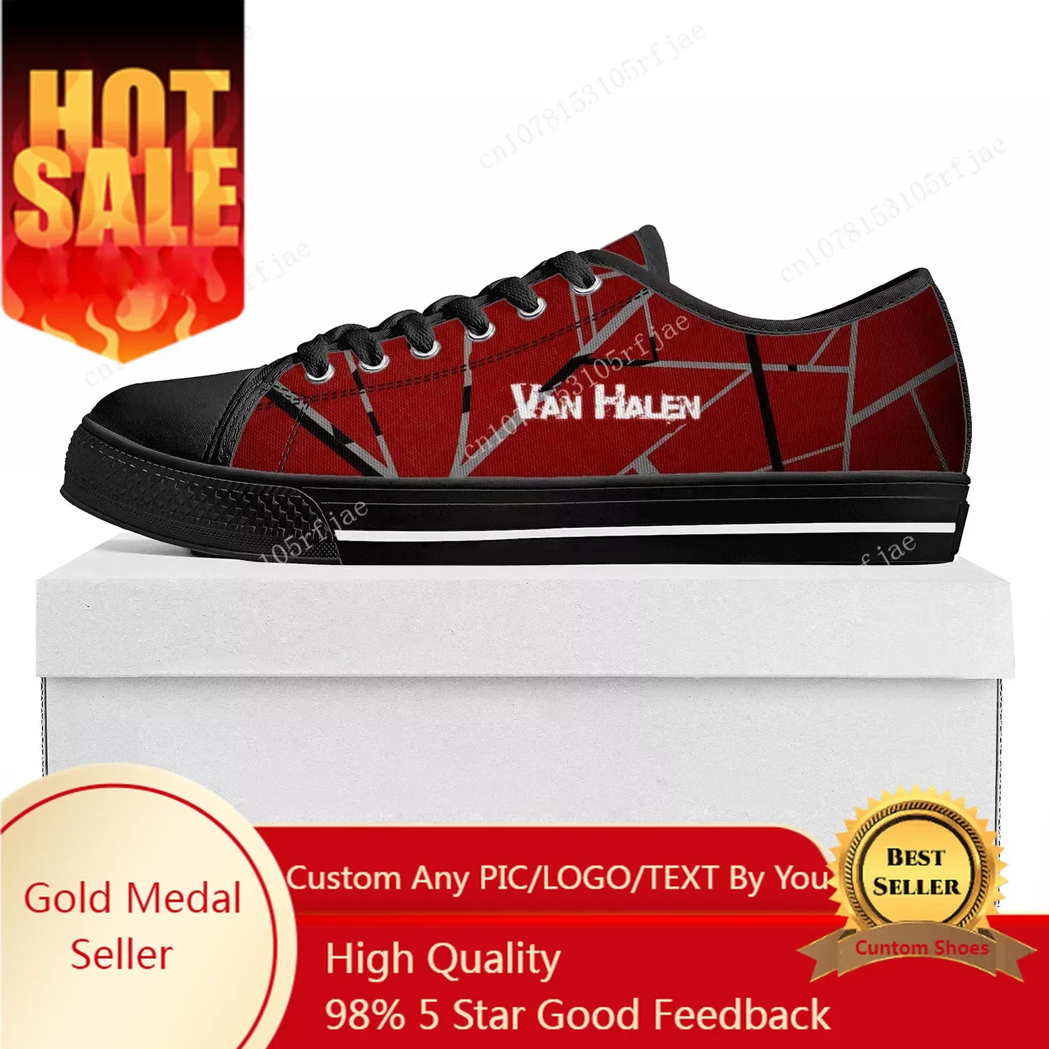Van Halen 5150 Stripe Metal Rock Band Low Top Sneakers Mens Womens Teenager Canvas Sneaker Couple Shoes Custom Shoe
Van Halen 5150 Stripe Metal Rock Band Low Top Sneakers Mens Womens Teenager Canvas Sneaker Couple Shoes Custom Shoe