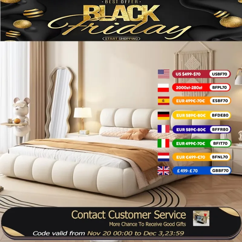 White Girls Frame Double Bed Luxury Princess Twin King Size Double Bed Queen Storage Bedframe Camas De Casal Home Furniture
White Girls Frame Double Bed Luxury Princess Twin King Size Double Bed Queen Storage Bedframe Camas De Casal Home Furniture