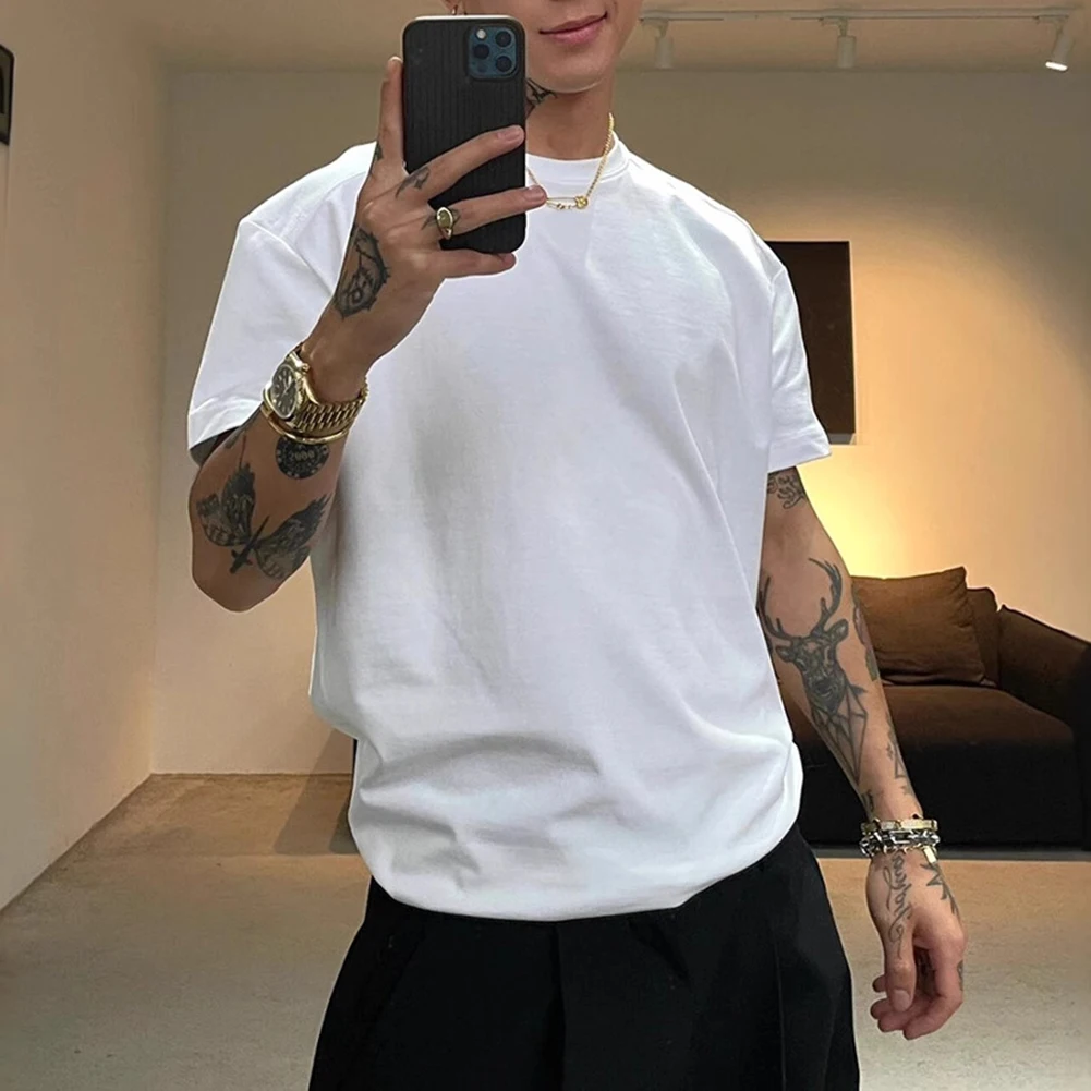 Daily Casual Wear Casual Tops Fashionable T-Shirt Fashion Casual Tops Men Casual Polyester Fabric Slight Stretch
Daily Casual Wear Casual Tops Fashionable T-Shirt Fashion Casual Tops Men Casual Polyester Fabric Slight Stretch