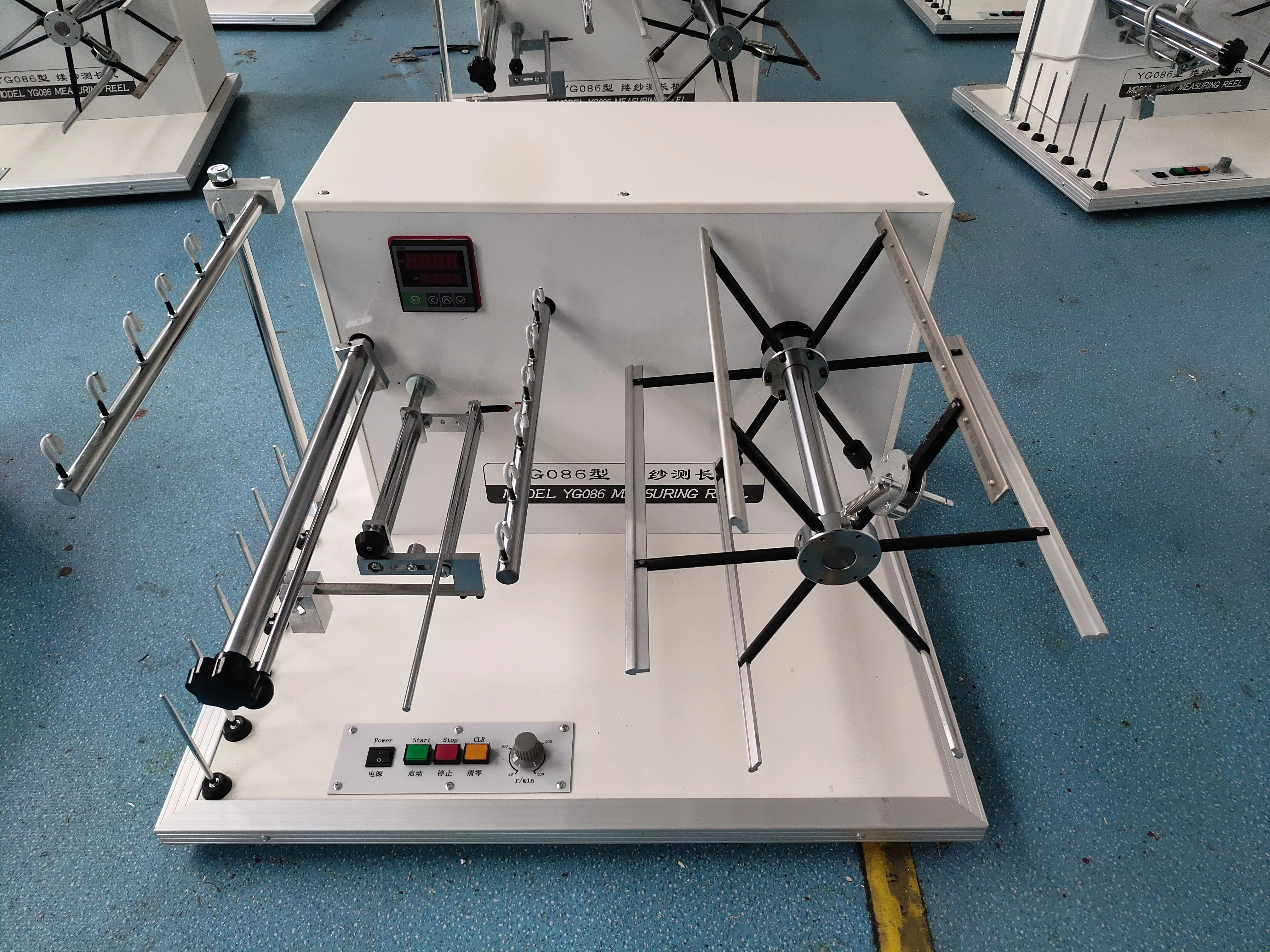 Length measuring instrument, 100-meter yarn length measuring winding yarn YG086 Changzhou textile instrument count
Length measuring instrument, 100-meter yarn length measuring winding yarn YG086 Changzhou textile instrument count