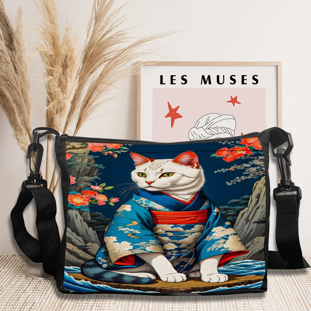 Cute Cat in Kimono New Fashion Large-Capacity Handbag Multi-Purpose Women's Single-Shoulder Bag For Commuting To Work 5.23
Cute Cat in Kimono New Fashion Large-Capacity Handbag Multi-Purpose Women's Single-Shoulder Bag For Commuting To Work 5.23
