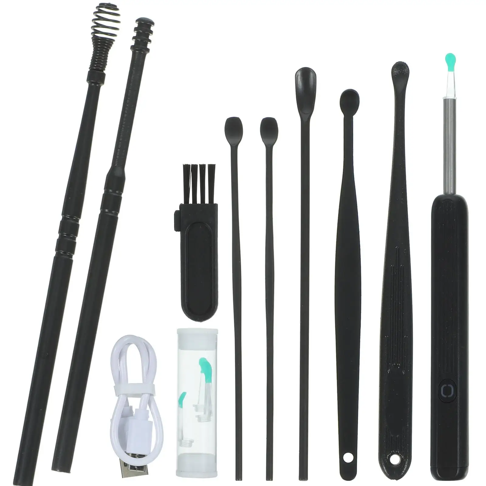WiFi Black 3 6mm Metal Tip 1296P Lens Reusable Remover Kit Ear Cleaner Oral Nose Check Portable
WiFi Black 3 6mm Metal Tip 1296P Lens Reusable Remover Kit Ear Cleaner Oral Nose Check Portable