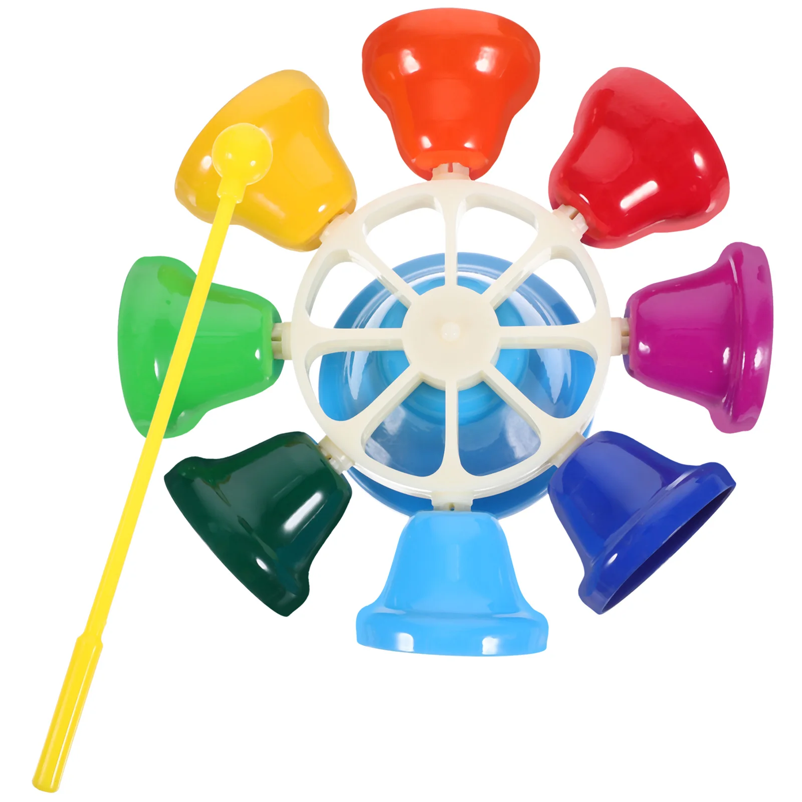 1pc 8 Tone Melody Clock Kids Percussion Instrument Smooth Surface Bright Color Class Bell Safe Toy Hand Eye Coordination Musical
1pc 8 Tone Melody Clock Kids Percussion Instrument Smooth Surface Bright Color Class Bell Safe Toy Hand Eye Coordination Musical