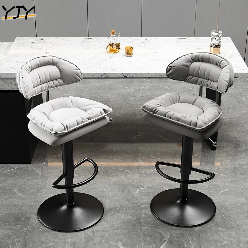 Bar Chair Modern Simple High Chair Rotating Front Desk Cash Register Lift Home Dining Chair Backrest High Stool JBJJ-13
Bar Chair Modern Simple High Chair Rotating Front Desk Cash Register Lift Home Dining Chair Backrest High Stool JBJJ-13