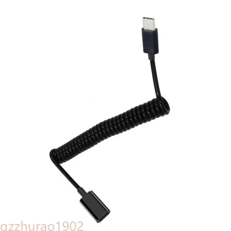 97QB Coiled Fast Speed USB C Female to USB3.1 Male Connector 10Gbps Data Powerful Charging for Type C Devices
97QB Coiled Fast Speed USB C Female to USB3.1 Male Connector 10Gbps Data Powerful Charging for Type C Devices