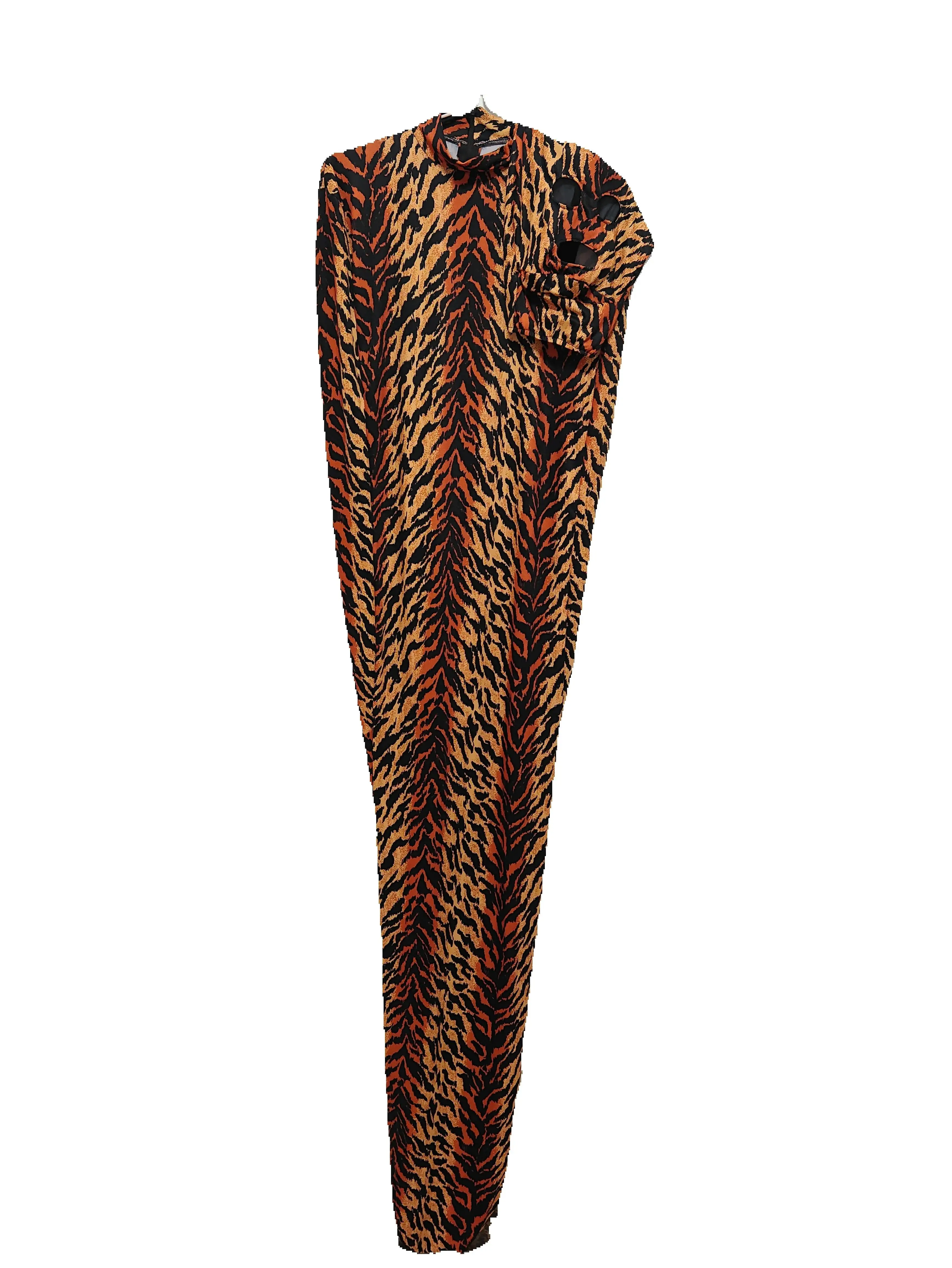 Red Tiger Unisex Mummy bodybag zentai suit with inner Arm Sleeves Tights Cosplay bodysuit Bag Stage Props can removable mask
Red Tiger Unisex Mummy bodybag zentai suit with inner Arm Sleeves Tights Cosplay bodysuit Bag Stage Props can removable mask