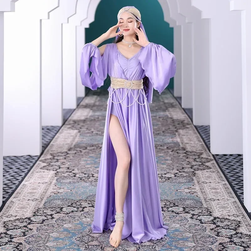 Customized Eastern Dance Dress Palace Silk Folk Muwashahat Robe Performance Wear Belly Dance Costumes Dancewear set Robe
Customized Eastern Dance Dress Palace Silk Folk Muwashahat Robe Performance Wear Belly Dance Costumes Dancewear set Robe