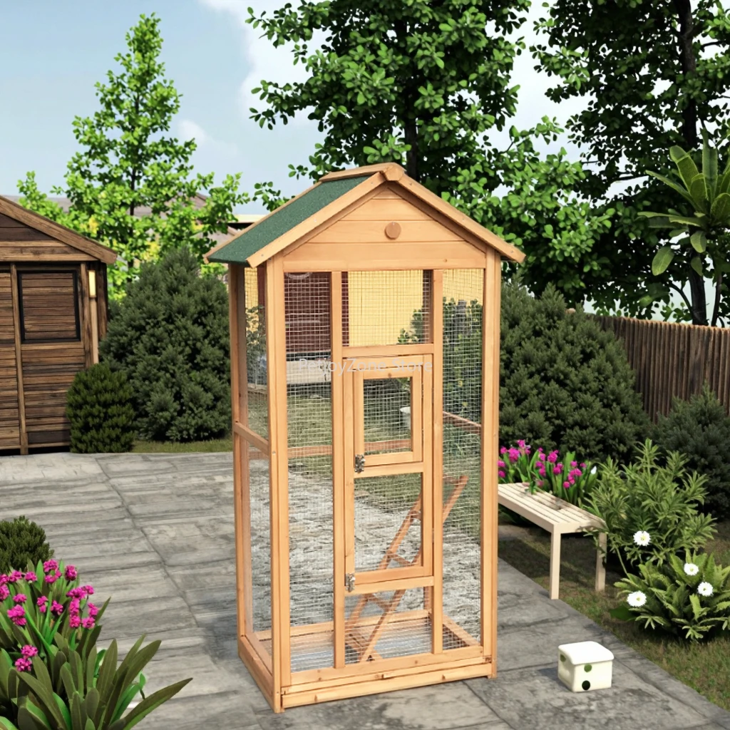 SDB002 Modern Quality Assured Wooden Aviary Outdoor Pet Furniture Bird Cages For Parakeets With Stand
SDB002 Modern Quality Assured Wooden Aviary Outdoor Pet Furniture Bird Cages For Parakeets With Stand