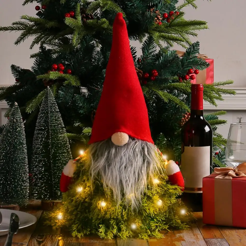 Holiday Ornament Holiday Decoration Enchanting Christmas Gnome Doll Glowing Ornament Realistic Artificial Tree for Festive
Holiday Ornament Holiday Decoration Enchanting Christmas Gnome Doll Glowing Ornament Realistic Artificial Tree for Festive