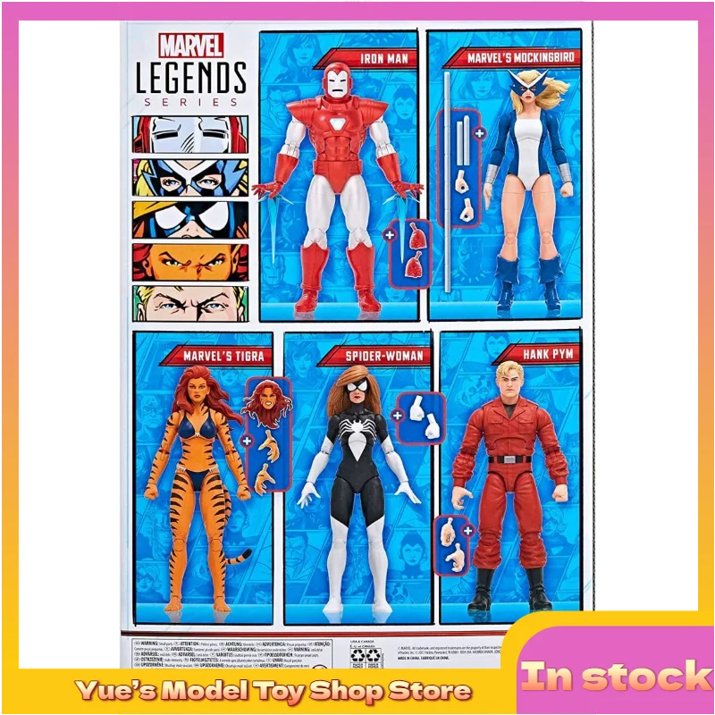 【In Stock】 Marvel Legends West Coast Avengers Iron Man Mockingbird Tiger Woman Spider Woman Action Figures Anime Models Toys
【In Stock】 Marvel Legends West Coast Avengers Iron Man Mockingbird Tiger Woman Spider Woman Action Figures Anime Models Toys