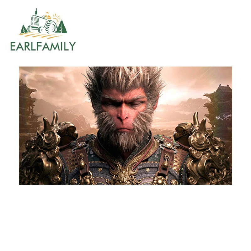 EARLFAMILY 13cm x 7.2cm Monkey Fight Car Stickers Black Myth WuKong Decoration Single-player Game Sunscreen Trunk Accessories
EARLFAMILY 13cm x 7.2cm Monkey Fight Car Stickers Black Myth WuKong Decoration Single-player Game Sunscreen Trunk Accessories