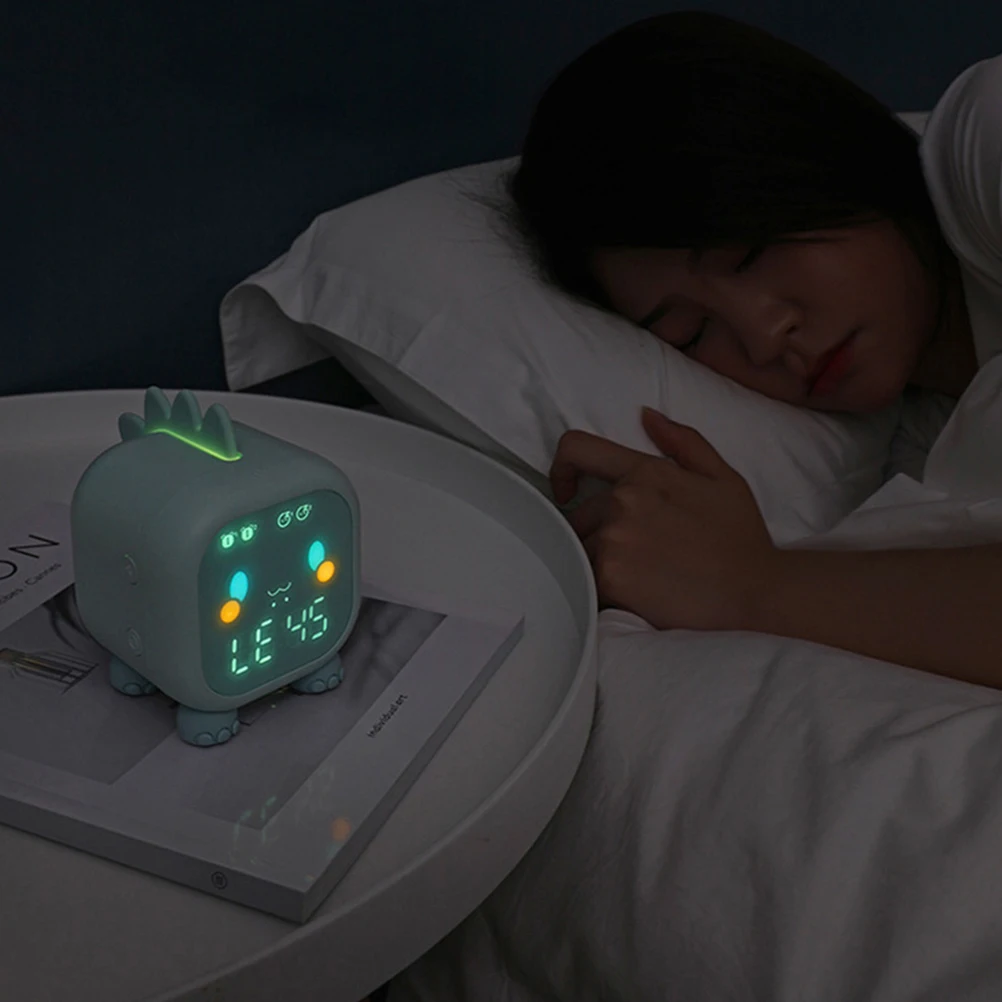 Electronic Clock Kids Green LED Digital Alarm Smart Voice Desktop Travel Student Friendly Animal Shaped
Electronic Clock Kids Green LED Digital Alarm Smart Voice Desktop Travel Student Friendly Animal Shaped