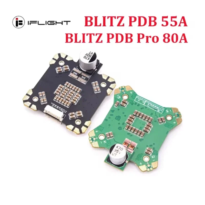 iFlight BLITZ PDB 55A/ BLITZ PDB Pro 80A 4-8S LIPO вход Mini Power Hub Плата распределения питания Dual BEC для FPV мультикоптера 
iFlight BLITZ PDB 55A/ BLITZ PDB Pro 80A 4-8S LIPO вход Mini Power Hub Плата распределения питания Dual BEC для FPV мультикоптера