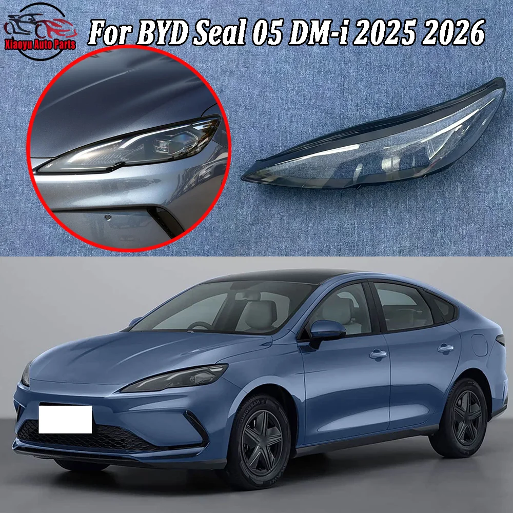Headlight Lens Cover Transparent Lampshade 2025 2026 For BYD Seal 05 DM-i Headlamp Shell Plexiglass Auto Replacement Parts
Headlight Lens Cover Transparent Lampshade 2025 2026 For BYD Seal 05 DM-i Headlamp Shell Plexiglass Auto Replacement Parts