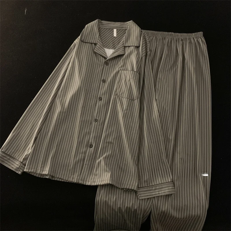 Couples Matching Long Sve Cotton Pajamas Set Spring Autumn Comfortable Home Wear Men's plus Size Spwear Outfit
Couples Matching Long Sve Cotton Pajamas Set Spring Autumn Comfortable Home Wear Men's plus Size Spwear Outfit