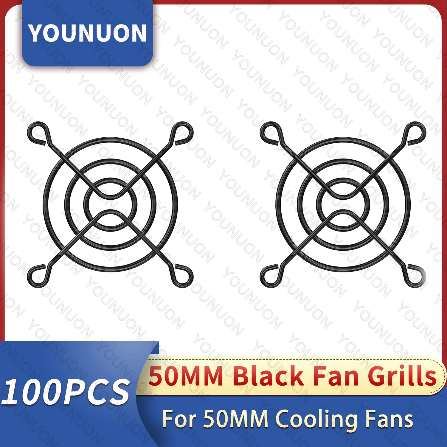 100 Pieces Metal Steel 50mm 5cm Black Fan Protector Finger Guard Grill Net for 5010 5015 5020 5025 DC Cooling Fan
100 Pieces Metal Steel 50mm 5cm Black Fan Protector Finger Guard Grill Net for 5010 5015 5020 5025 DC Cooling Fan