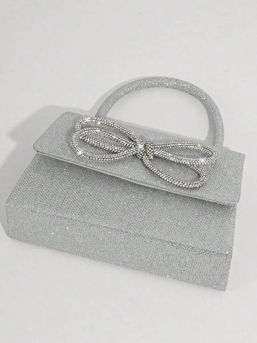 Mini Women Glitter Rhinestone Bow Evening Clutch Bag For Party Wedding Prom
Mini Women Glitter Rhinestone Bow Evening Clutch Bag For Party Wedding Prom