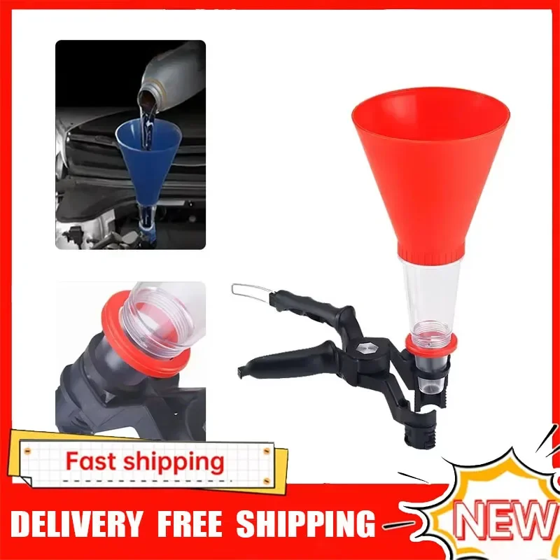 Автомобильная мотоциклетная воронка для заправки бензинового масла, регулируемая ширина, удерживающий зажим, набор для заправки моторного масла, авто аксессуары для мотоциклов, универсальные
Автомобильная мотоциклетная воронка для заправки бензинового масла, регулируемая ширина, удерживающий зажим, набор для заправки моторного масла, авто аксессуары для мотоциклов, универсальные