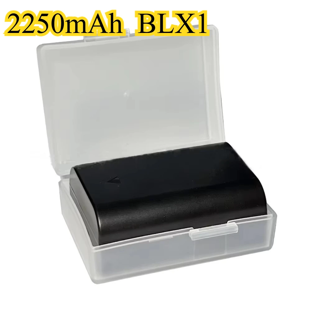 2250mAh 7.2V BLX1 Digital Camera Battery Suitable for Olympus Tough TG-6 OM-1 / OM-1 Ii / OM-1 Mark II Camera
2250mAh 7.2V BLX1 Digital Camera Battery Suitable for Olympus Tough TG-6 OM-1 / OM-1 Ii / OM-1 Mark II Camera