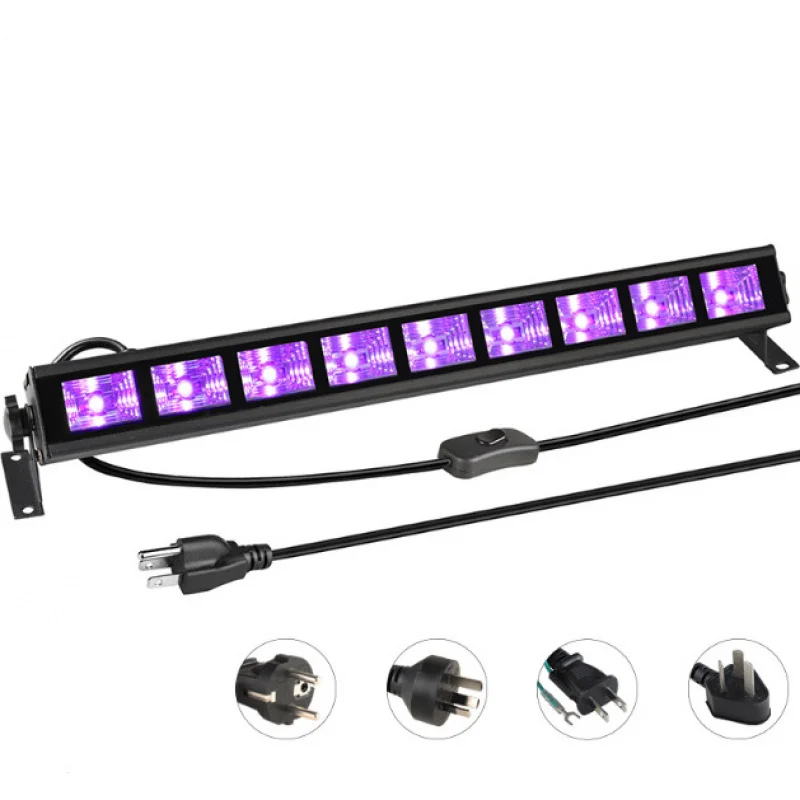 Cross-Border Hot Selling UV Wall Washer Purple Light 9pcs Strip Light Halloween Party Fluorescent Light Stage Light Dyeing Light
Cross-Border Hot Selling UV Wall Washer Purple Light 9pcs Strip Light Halloween Party Fluorescent Light Stage Light Dyeing Light