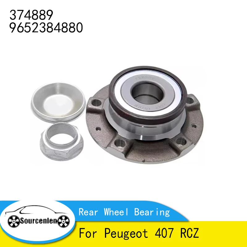 New Rear Wheel Bearing Wheel Hub Assembly 374889 9652384880 For Peugeot 407 RCZ
New Rear Wheel Bearing Wheel Hub Assembly 374889 9652384880 For Peugeot 407 RCZ