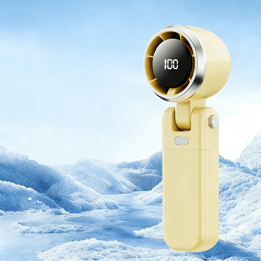 Handheld Portable Turbine Fan, Speed (1-199), 5000mAh Rechargeable Personal Fan, Mini Yet Powerful, Small Pocket Fan, Suitable F
Handheld Portable Turbine Fan, Speed (1-199), 5000mAh Rechargeable Personal Fan, Mini Yet Powerful, Small Pocket Fan, Suitable F