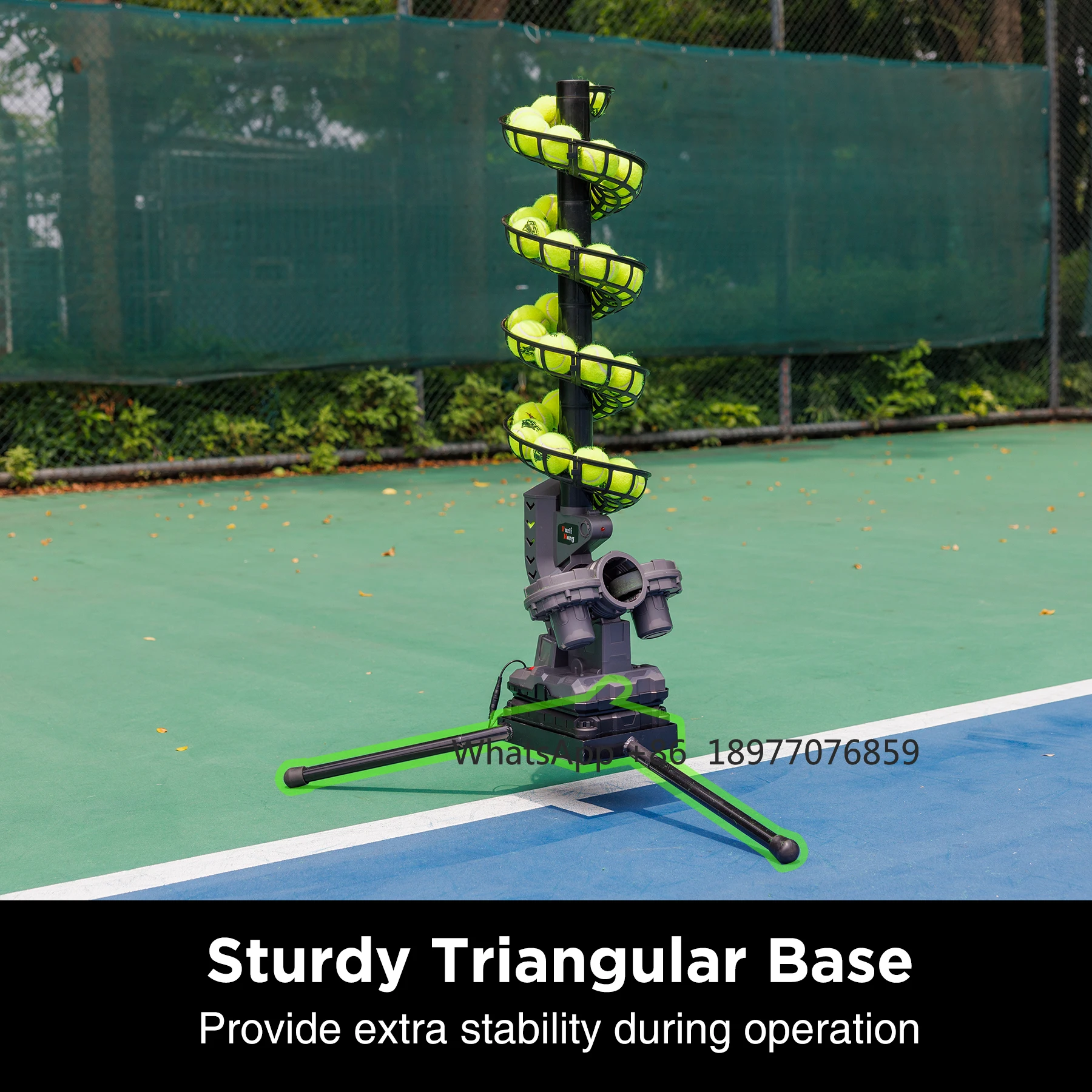 2025 hot sale 3807BH Tennis Ball Machine with Triangular Base Adjustable Speeds,Oscillating Left&Right,Up&Down Swing for All Lev
2025 hot sale 3807BH Tennis Ball Machine with Triangular Base Adjustable Speeds,Oscillating Left&Right,Up&Down Swing for All Lev