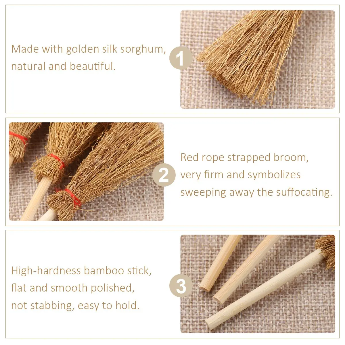 Mini Broomsticks Craft Halloween Decorations Toys Furniture Ornaments Model Child Durable Witches Hanging Witch Prop Pendant
Mini Broomsticks Craft Halloween Decorations Toys Furniture Ornaments Model Child Durable Witches Hanging Witch Prop Pendant