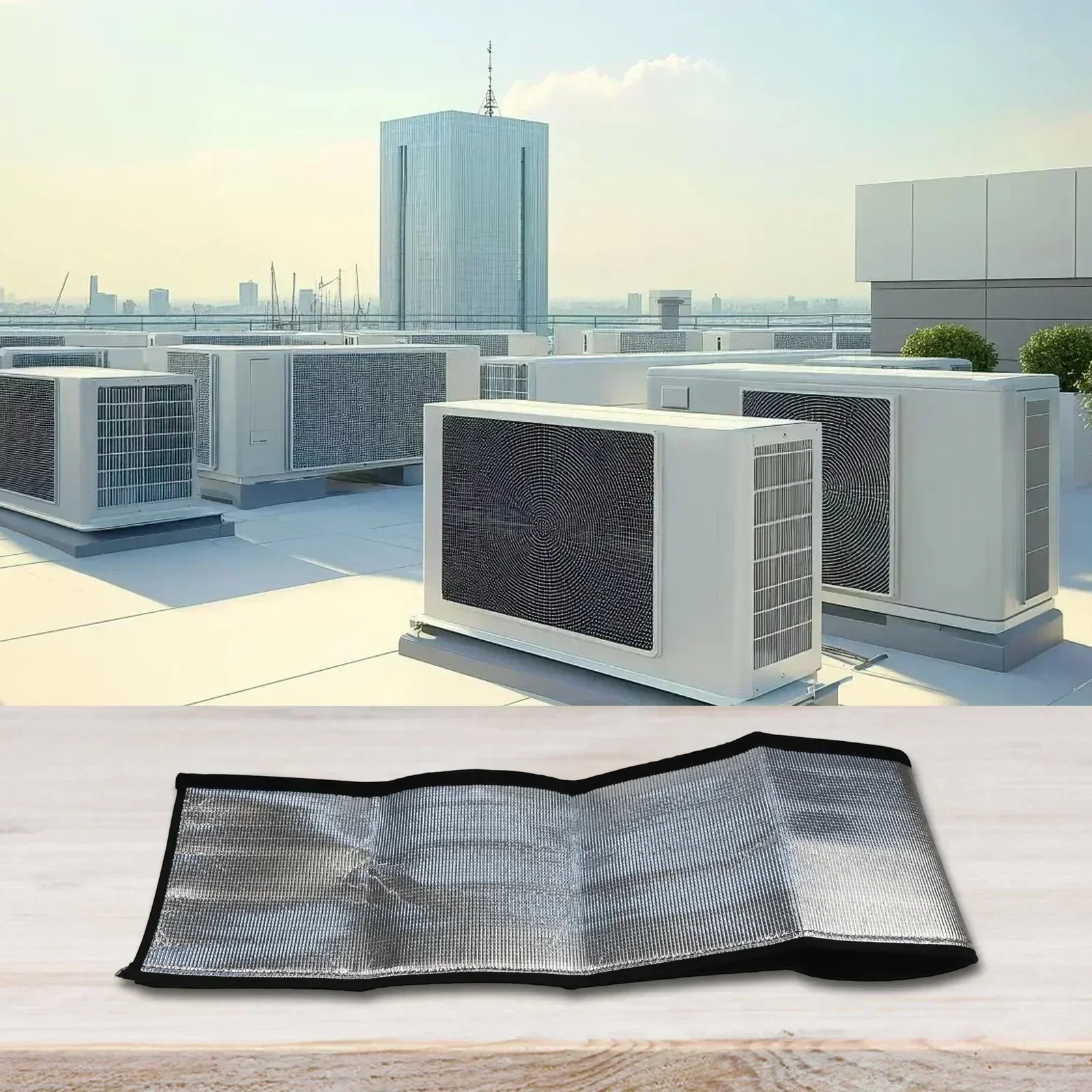 Изоляция для тепловых насосов и теплоизоляции переменного тока 183*26 см, крышка выхлопного шланга, защита на открытом воздухе, наружное использование
Изоляция для тепловых насосов и теплоизоляции переменного тока 183*26 см, крышка выхлопного шланга, защита на открытом воздухе, наружное использование