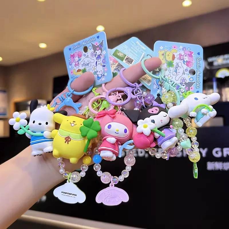 Sanrio My Melody Kuromi Bead Mobile Chain Small Bag Keychain Figurine Hanger Decoration Exquisite Gifts For Birthday Christmas
Sanrio My Melody Kuromi Bead Mobile Chain Small Bag Keychain Figurine Hanger Decoration Exquisite Gifts For Birthday Christmas