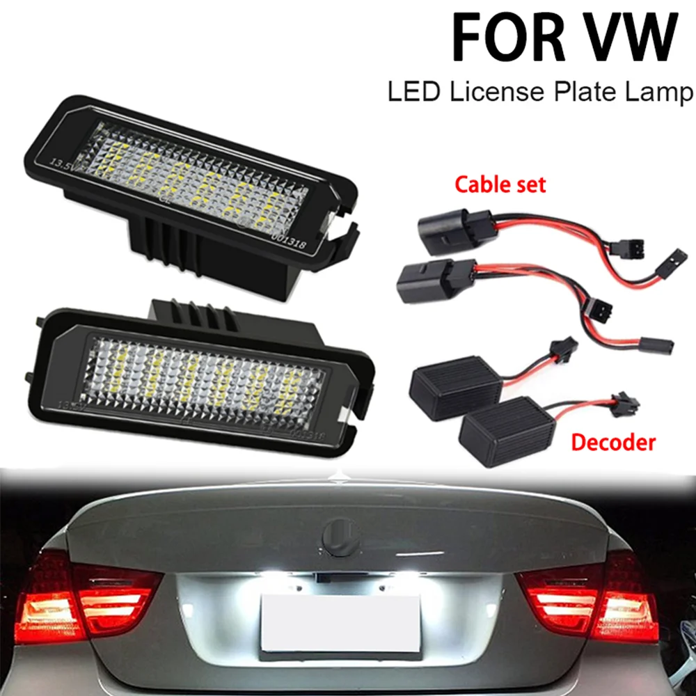 2 шт. для VW Passat B6 B7 3G2 CC Eos Polo Golf 4 5 6 7 для Porsche 997 Canbus без ошибок Φ номер номерного знака в сборе
2 шт. для VW Passat B6 B7 3G2 CC Eos Polo Golf 4 5 6 7 для Porsche 997 Canbus без ошибок Φ номер номерного знака в сборе