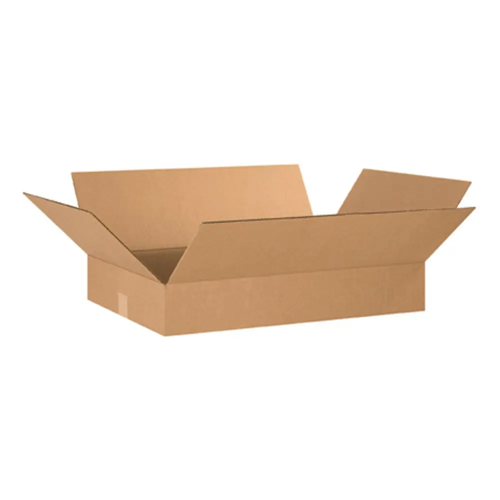 Flat Corrugated Cardboard Box 24x16x4 Kraft for Shipping Packing Moving 25 Pack
Flat Corrugated Cardboard Box 24x16x4 Kraft for Shipping Packing Moving 25 Pack