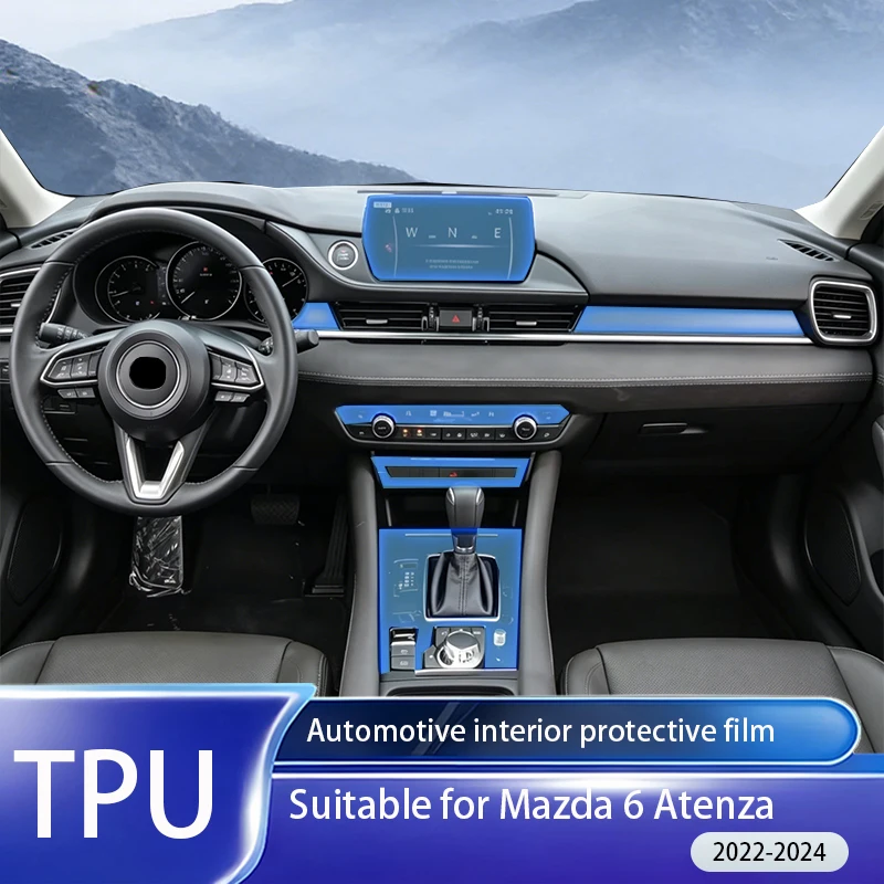 Fit for Mazda 6 Atenza 2022-2024 TPU PPF Film Dashboard Nav Panel Center Console Anti Scratch Interior Protect Parts
Fit for Mazda 6 Atenza 2022-2024 TPU PPF Film Dashboard Nav Panel Center Console Anti Scratch Interior Protect Parts
