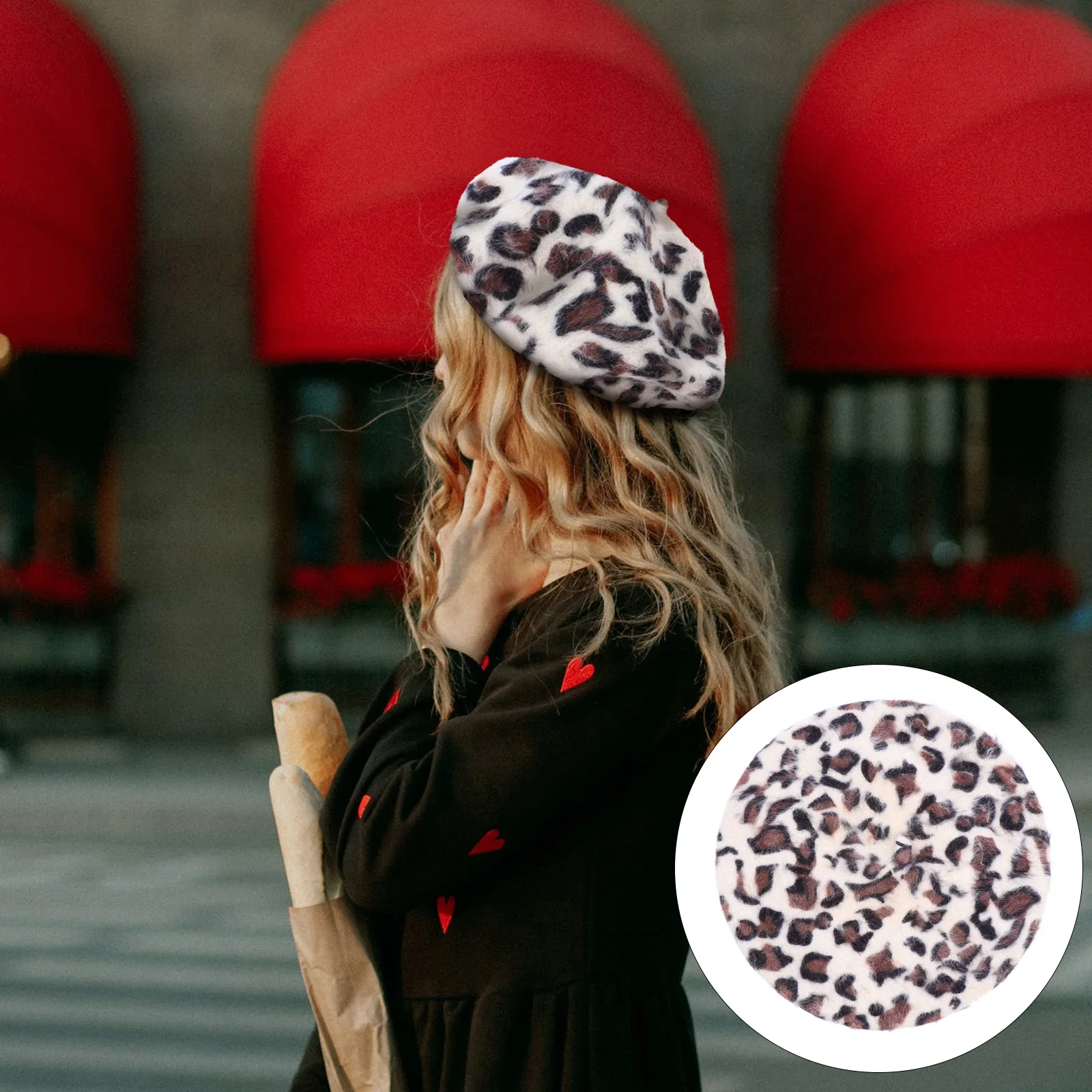 Berets Female Cap Comfortable Warm Breathable Leopard Print Red Scarf Baby Wearing Decor Spring Autumn Fashion Accessory
Berets Female Cap Comfortable Warm Breathable Leopard Print Red Scarf Baby Wearing Decor Spring Autumn Fashion Accessory