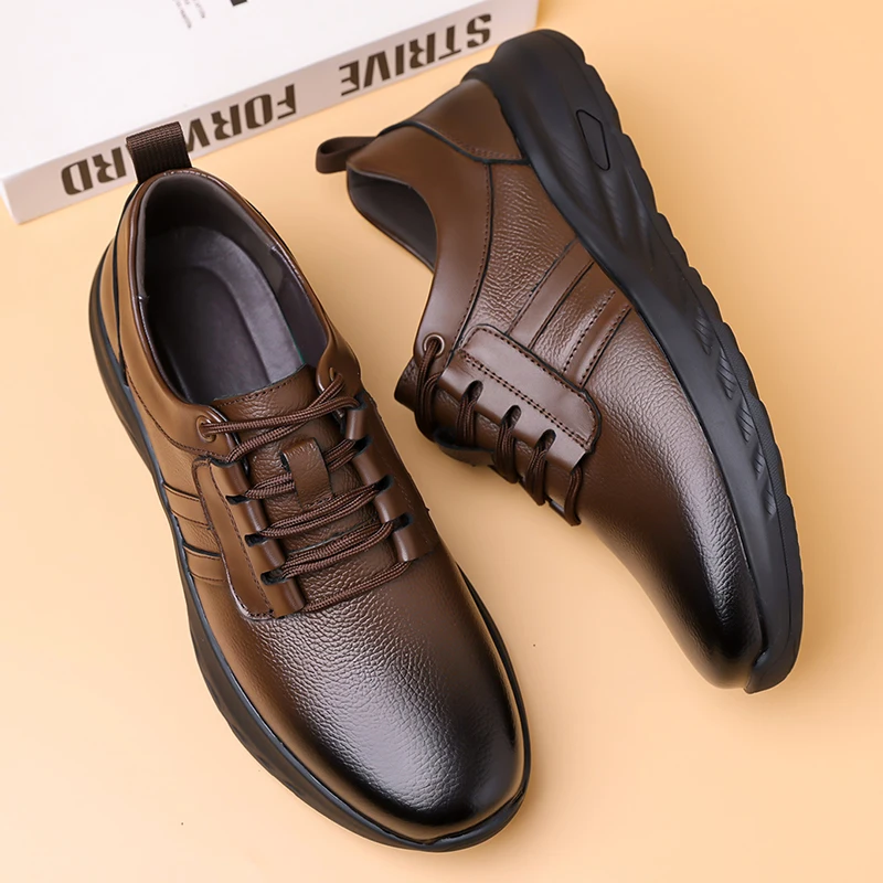 Men's Business Casual Shoes Comfortable classic and high-quality style Work Leisure Office Black brown adult daily shoes Hot
Men's Business Casual Shoes Comfortable classic and high-quality style Work Leisure Office Black brown adult daily shoes Hot