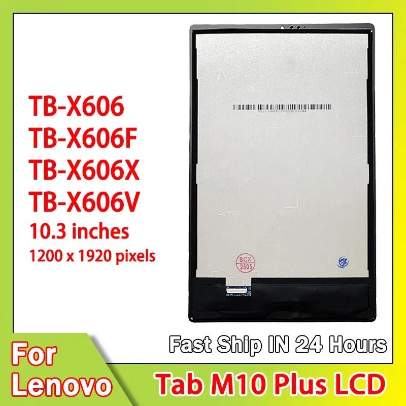 GEFENSI 10,3 "Новый для Lenovo Tab M10 FHD Plus TB-X606 ЖК-дисплей с цифровым преобразователем сенсорного экрана в сборе TB-X606F TB-X606X сменный дисплей 
GEFENSI 10,3 "Новый для Lenovo Tab M10 FHD Plus TB-X606 ЖК-дисплей с цифровым преобразователем сенсорного экрана в сборе TB-X606F TB-X606X сменный дисплей