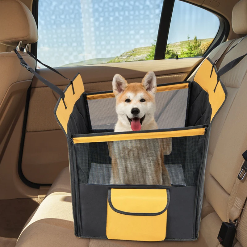 Durable Material Comfy Pad Dog Car Seat Cover Mats Hammock Protector with Mesh Window for Small Medium Dogs Outside Travel Use
Durable Material Comfy Pad Dog Car Seat Cover Mats Hammock Protector with Mesh Window for Small Medium Dogs Outside Travel Use