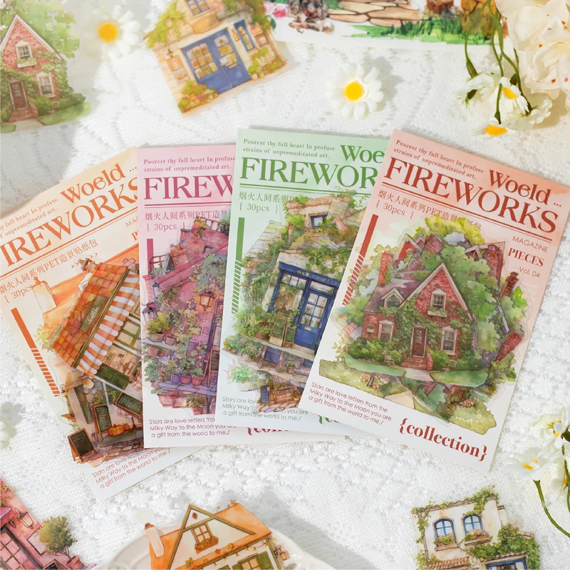 8 упаковок/лот, серия Fireworks World, милая ретро декоративная наклейка для домашних животных
8 упаковок/лот, серия Fireworks World, милая ретро декоративная наклейка для домашних животных