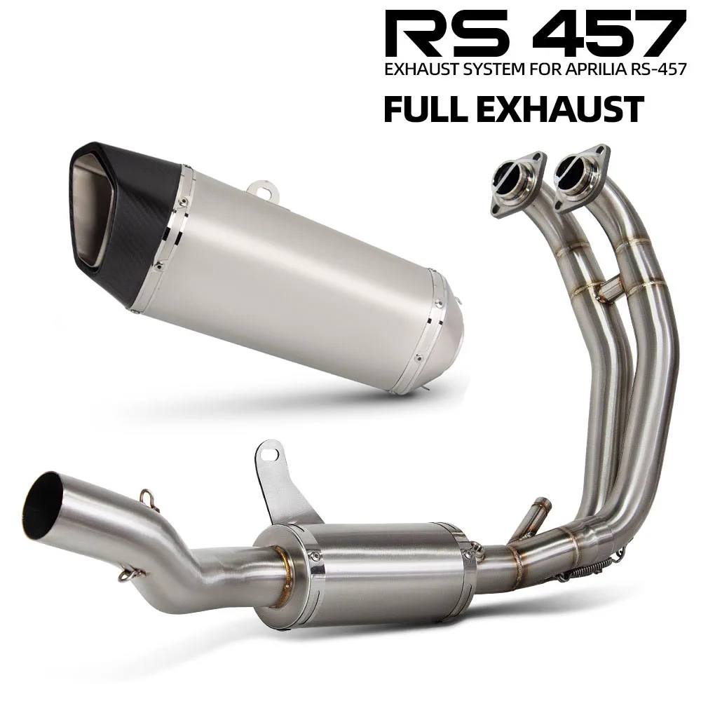 RS457 Exhaust System For Aprilia RS/Tuono 457 GP 2024-2026 Motorcycle Exhausts Pipe Sport Racing Headers Tube Project Muffler
RS457 Exhaust System For Aprilia RS/Tuono 457 GP 2024-2026 Motorcycle Exhausts Pipe Sport Racing Headers Tube Project Muffler