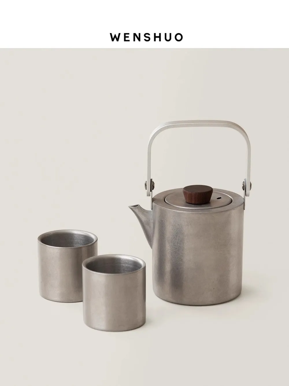 Наружные для специального использования, чайные сервизы из нержавеющей стали, костюм в стиле ваби-саби, для домашнего использования, высокая термостойкость, чайник для ожогов
Наружные для специального использования, чайные сервизы из нержавеющей стали, костюм в стиле ваби-саби, для домашнего использования, высокая термостойкость, чайник для ожогов