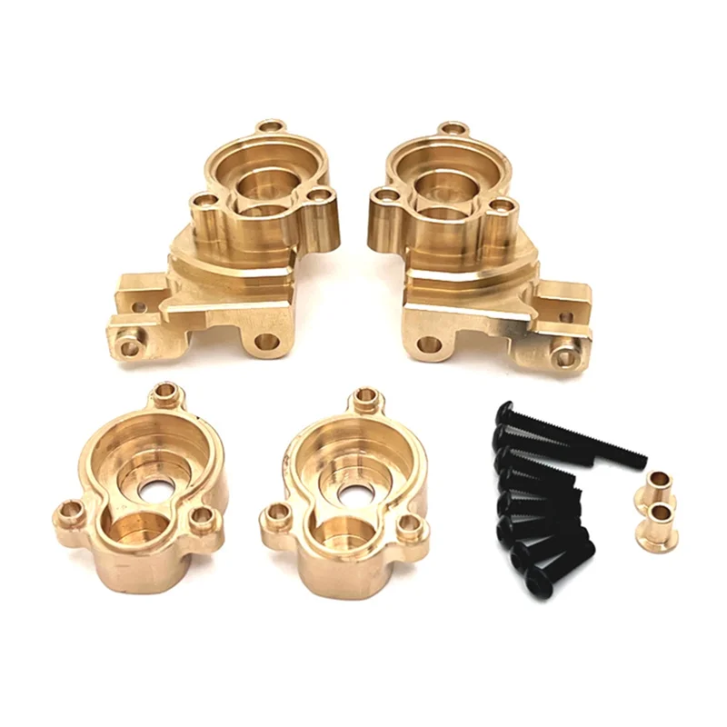 B78B-RC Car Upgrade Brass Front Axle Steering Cup + Gear Cover Kit For 1/10 YK4107 RC Car Upgrade Accessories
B78B-RC Car Upgrade Brass Front Axle Steering Cup + Gear Cover Kit For 1/10 YK4107 RC Car Upgrade Accessories