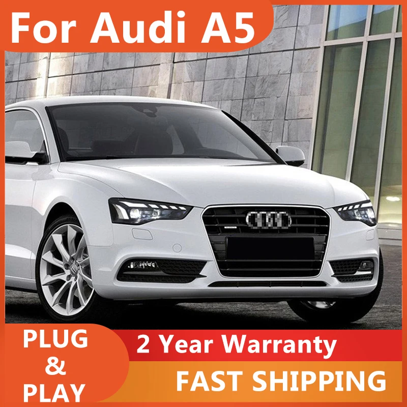 Car Front Headlight For AUDI A5 A5L LED 2008-2016 HeadLamp Styling Dynamic Turn Signal Lens Automotive Accessories Assembly
Car Front Headlight For AUDI A5 A5L LED 2008-2016 HeadLamp Styling Dynamic Turn Signal Lens Automotive Accessories Assembly