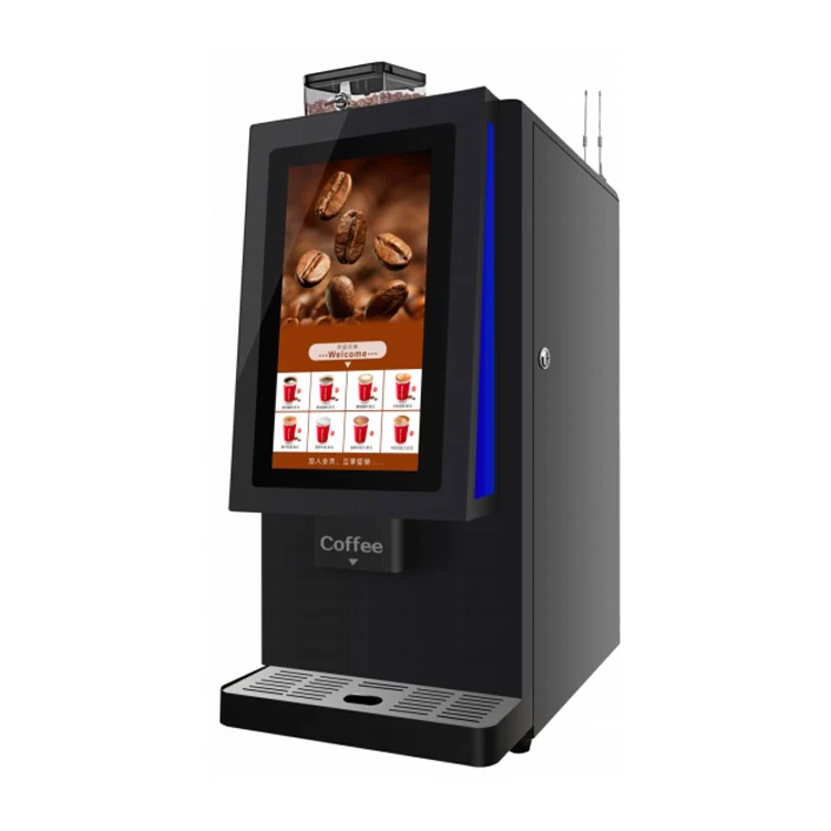 High Quality Touch Screen Freshly Ground Coffee Machine HD Display Customizable Office Shop Coffee Maker Core single hot
High Quality Touch Screen Freshly Ground Coffee Machine HD Display Customizable Office Shop Coffee Maker Core single hot