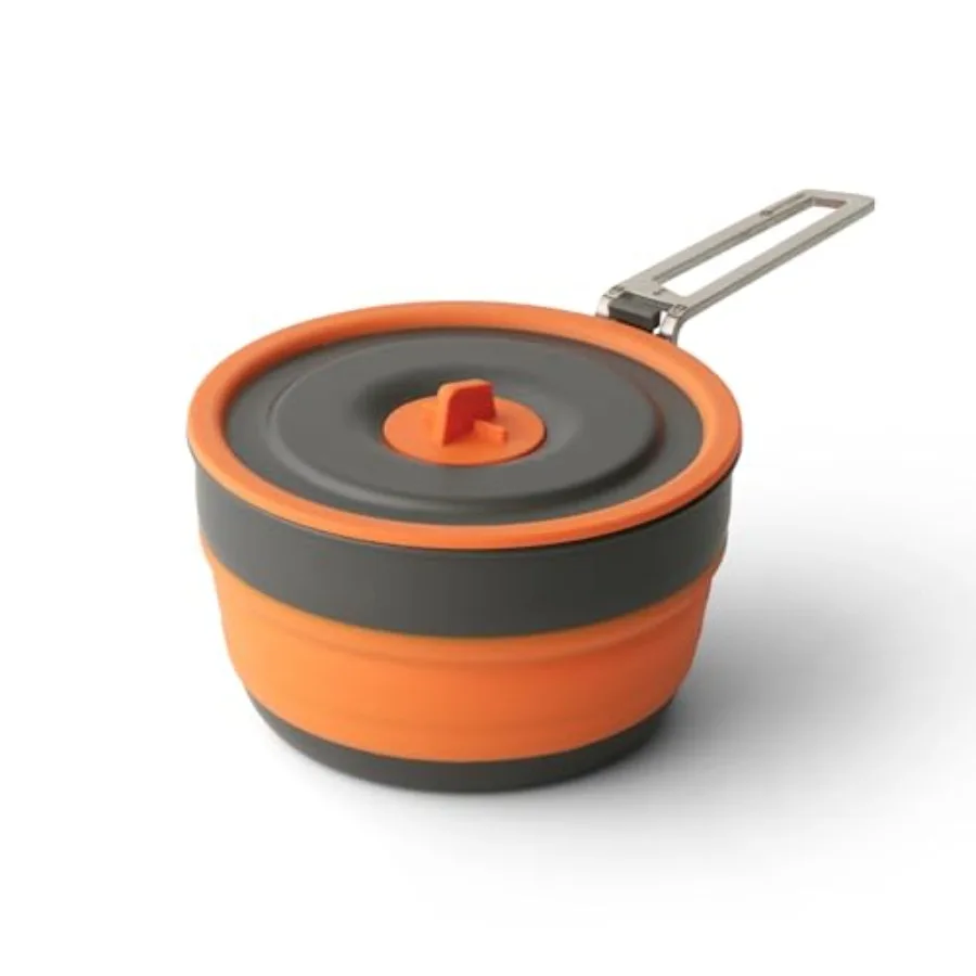 Frontier Ultralight Collapsible 1-Liter Pot for Backpacking and Camping
Frontier Ultralight Collapsible 1-Liter Pot for Backpacking and Camping