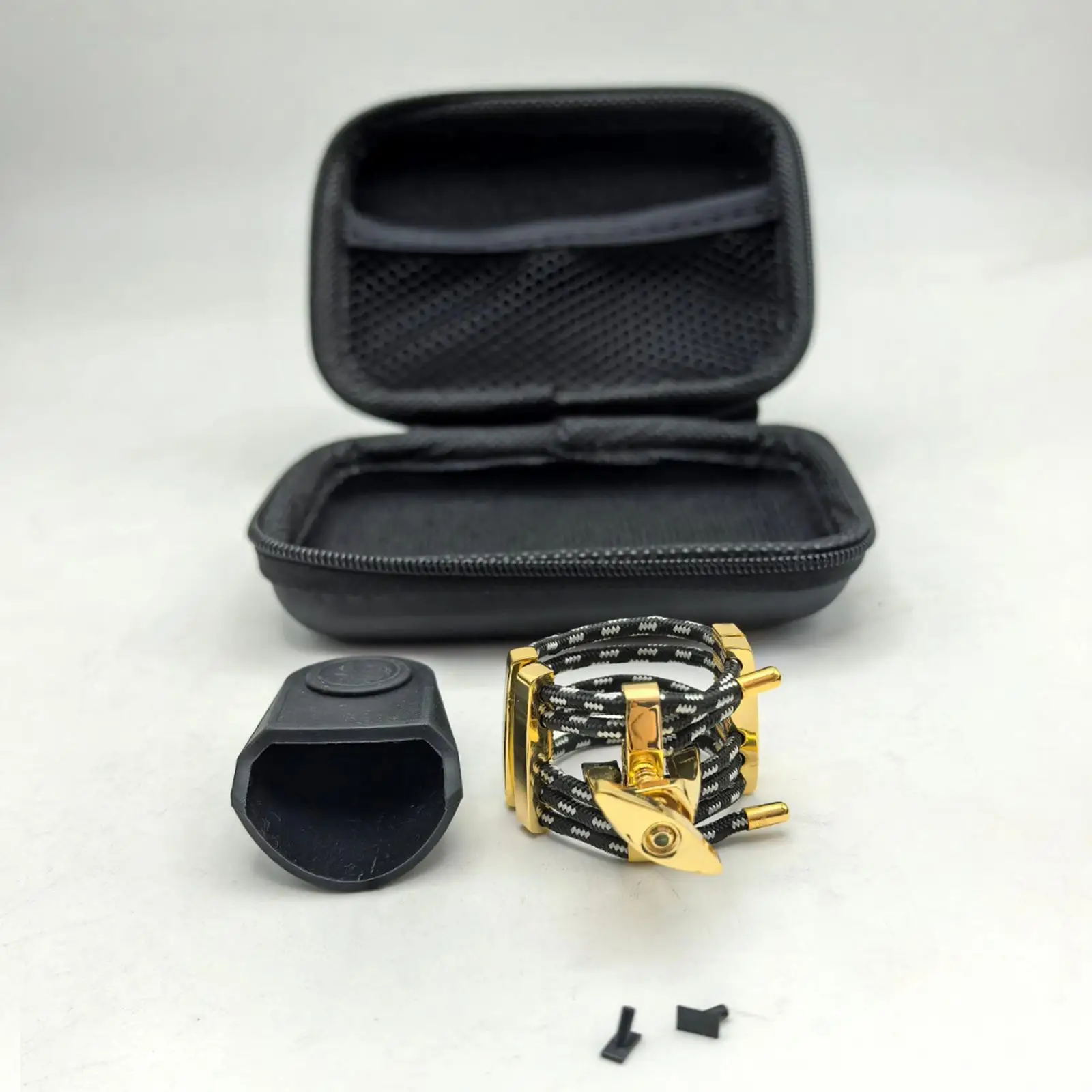 Adjustable Ligature Fastener Metal Mouthpiece Clip for Clarinet Saxophone Woodwind Instrument Sound Booster
Adjustable Ligature Fastener Metal Mouthpiece Clip for Clarinet Saxophone Woodwind Instrument Sound Booster