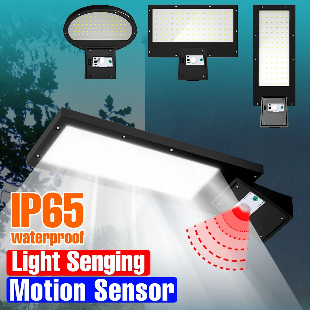15W LED Solar Street Light Outdoor Floodlight Motion Sensor Super Bright Exterior Wall Lamps Backyard Garden Courtyard Lighting
15W LED Solar Street Light Outdoor Floodlight Motion Sensor Super Bright Exterior Wall Lamps Backyard Garden Courtyard Lighting