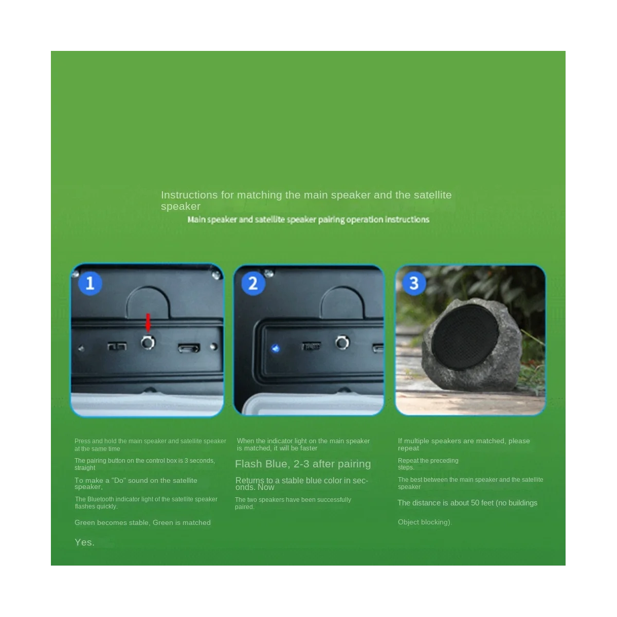 Solar Wireless Bluetooth Speaker -Garden Show Sound Waterproof Remote Control Analog Stone Rock Speaker Lawn Party/Show
Solar Wireless Bluetooth Speaker -Garden Show Sound Waterproof Remote Control Analog Stone Rock Speaker Lawn Party/Show